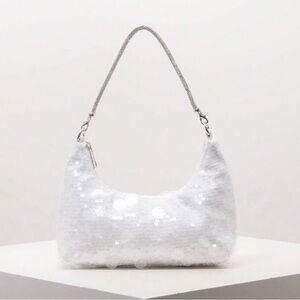 Shiny Sequin Shoulder Bag